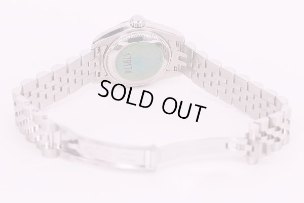 ロレックス　179174G　D271368　黒コンピュータ文字盤　10P　ブレス