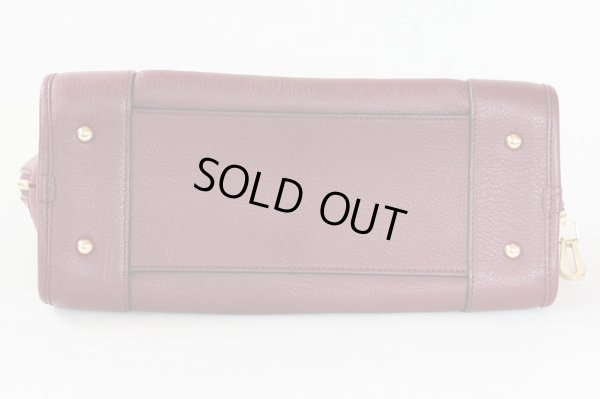 ロエベ アマソナ28 ボルドー 底