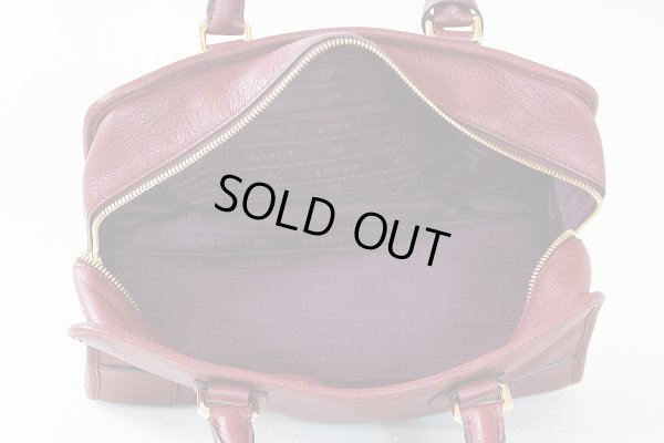 ロエベ アマソナ28 ボルドー 中身