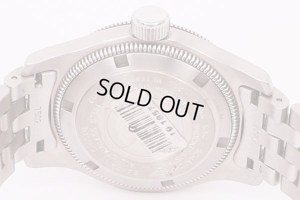 オリス　オリスダイバー　200m　7502-4184　黒文字盤　裏面拡大