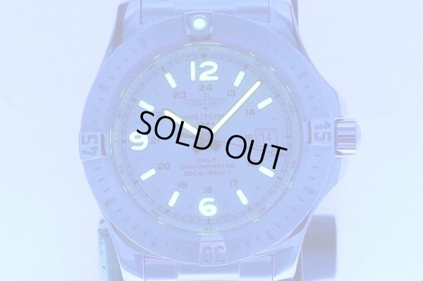 ブライトリング　コルト　クロノメーター　200m　A74388　白文字盤　ライト