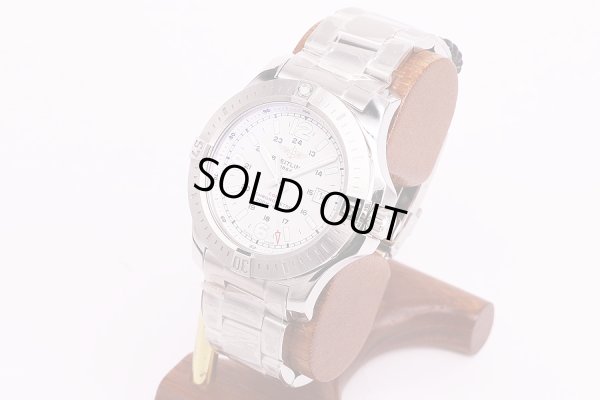 ブライトリング　コルト　クロノメーター　200m　A74388　白文字盤　サイド