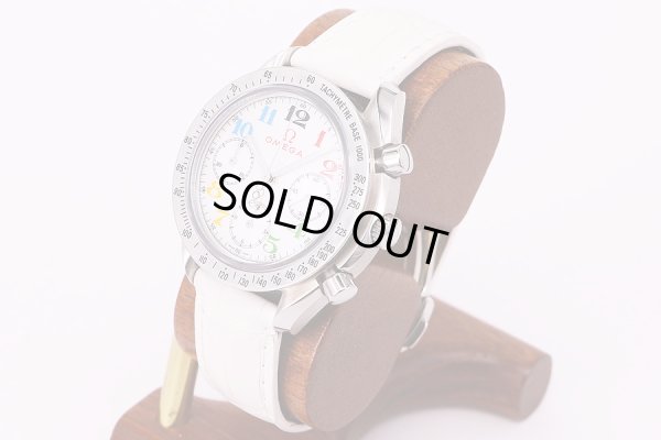 オメガ　スピードマスター　3836.70　シェル文字盤　トリノオリンピック限定　サイド