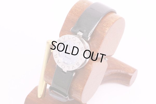 ブルガリ　B01 BZ22　黒シェル文字盤　12P　サイド