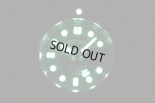 セイコー　プロスペック　マリンマスター　プロフェッショナル 300m　SBDX001　黒文字盤　暗闇ライト