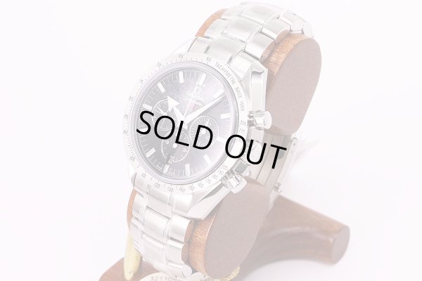 オメガ　スピードマスター　ブロードアロー　1957　321.10.42　黒文字盤　サイド