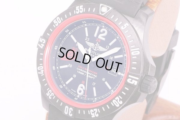 ブライトリング　コルト　スカイレーサー　X74320　室屋義秀モデル　 黒文字盤　サイド拡大