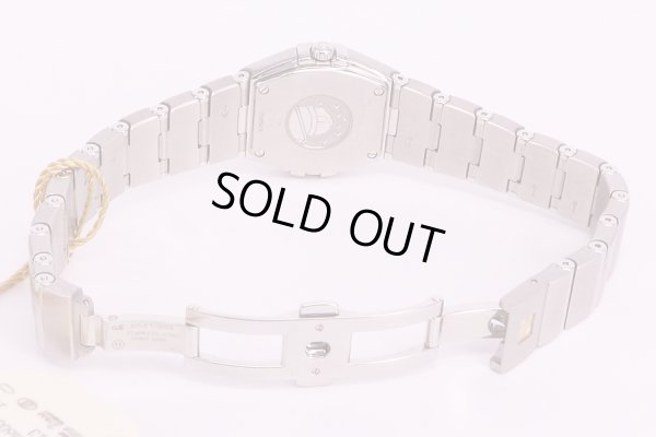 オメガ　コンステレーション　ブラッシュ　123.15.24　シェル文字盤　12P　ベゼルD　ブレス