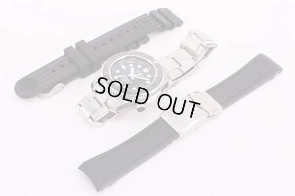 セイコー　プロスペック　マリンマスター　プロフェッショナル 300m　SBDX001　黒文字盤　替ラバーベルト2本付