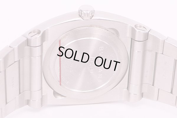 ブルガリ　エルゴン　EG40S　黒文字盤　裏面拡大