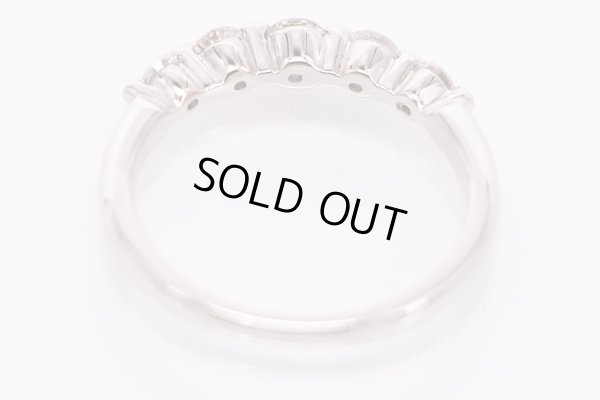 PT900 ダイアイリリング 0.50ct 3.70g　内側