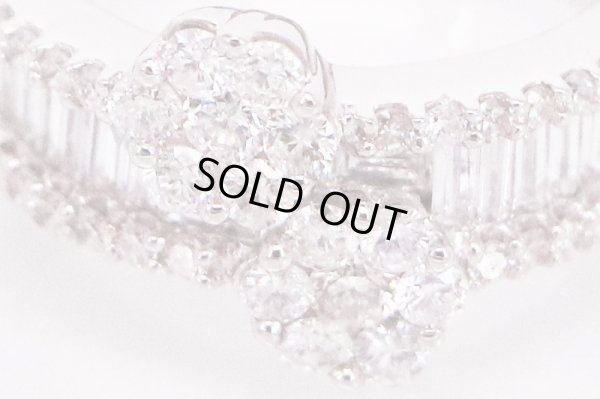 PT900 ダイアイリリング 1.53ct 10.10g　拡大