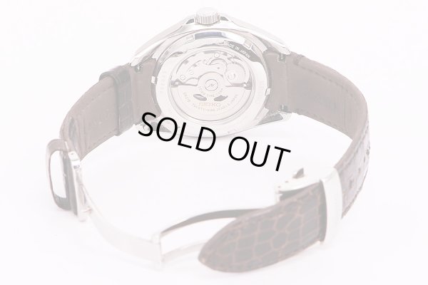 セイコー　ブライツ　メカニカル　SFGC025　パワーリザーブ　白文字盤　PGインデックス　革ベルト