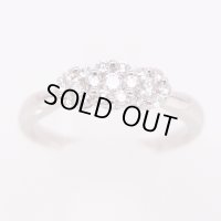 PT900 ダイアイリリング 0.50ct 4.10g
