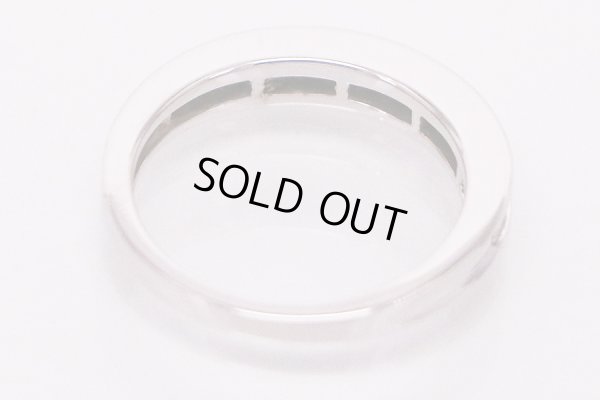 K18WG ダイアイリリング 0.50ct 3.00g　内側