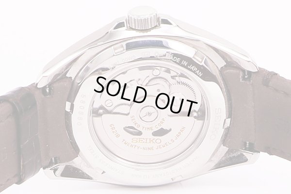 セイコー　ブライツ　メカニカル　SFGC025　パワーリザーブ　白文字盤　PGインデックス　裏面拡大