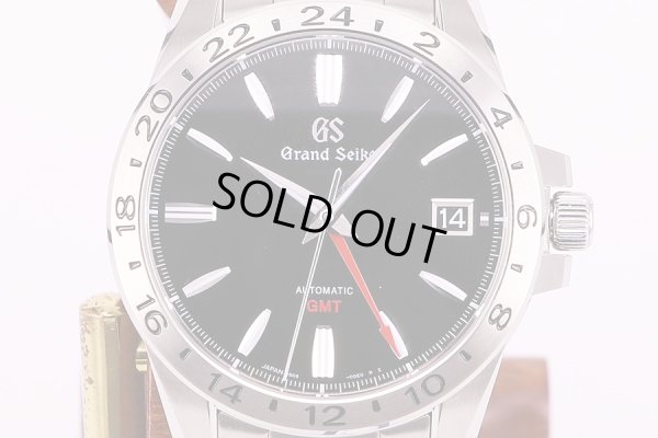 セイコー　SBGM227　GMT　9S66-00B0　黒文字盤　表面