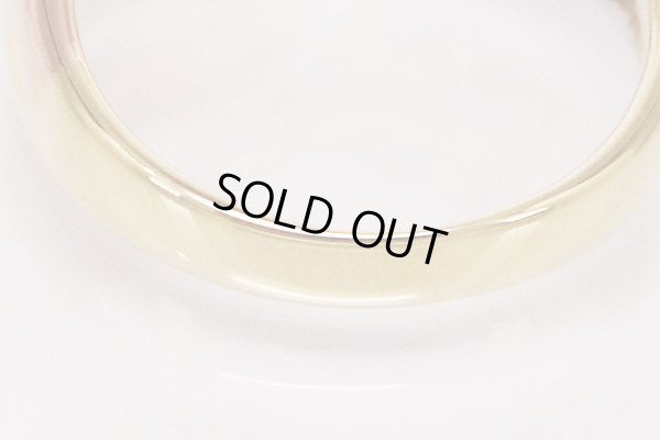 K18/PT900 ダイアイリリング 0.25ct 4.30g　外側