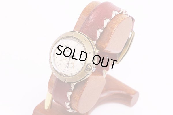 くるき亭　NAMI  半球型風防　羅針盤文字盤　サイド