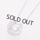 PT850/900 ダイアイリペンダントネックレス 0.281ct 0.07ct 3.00g