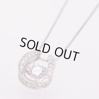 PT850/900 ダイアイリペンダントネックレス 0.281ct 0.07ct 3.00g