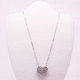 K18WG ダイアイリペンダントネックレス 0.46ct 0.48ct 5.30g　サイズイメージ