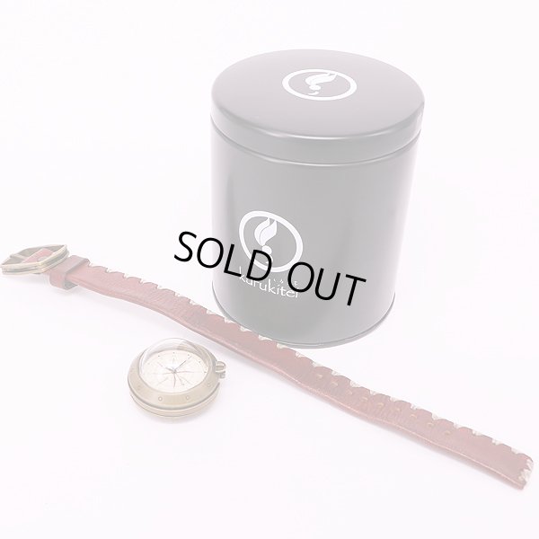 くるき亭　NAMI  半球型風防　羅針盤文字盤　缶箱ケース