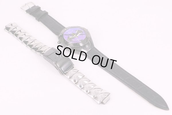 ＧＳＸ　GSX901 BAT　クロノグラフ　バットマンモデル　革ベルト・純正ブレス