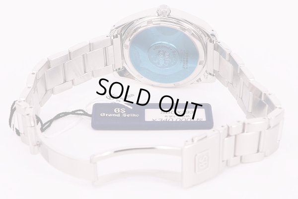 セイコー　グランドセイコー　SBGX293　9F61-0AD0　黒文字盤　ブレス