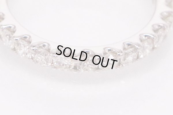 PT900 ダイアイリリング 1.00ct 5.50g　拡大