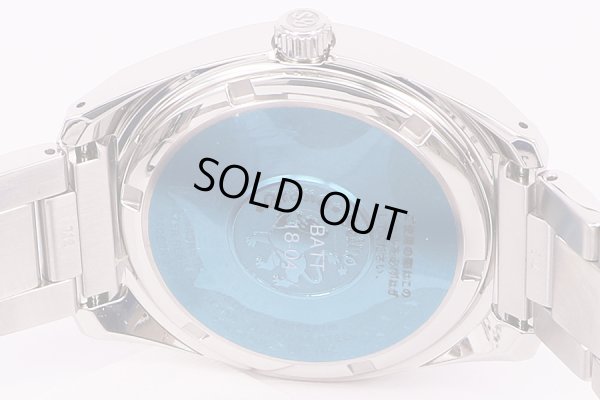 セイコー　グランドセイコー　SBGX293　9F61-0AD0　黒文字盤　裏面拡大