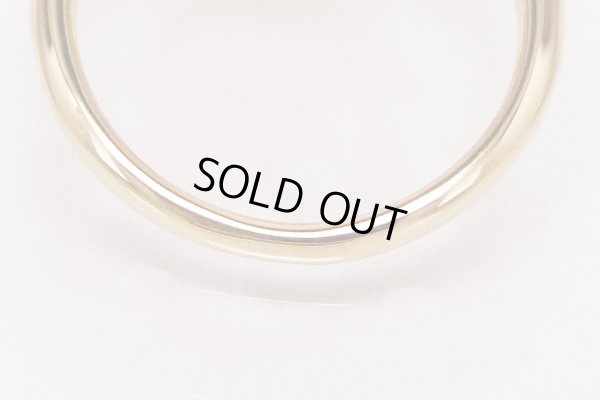 K18 ダイアイリリング 0.083ct 0.22ct 4.30g　外側