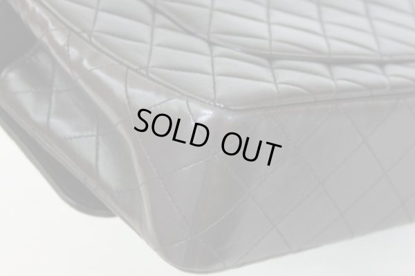 シャネル マトラッセ 親子ハンドバック ブラック/ゴールド金具 大 角スレ傷