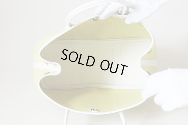 エルメス ガーデンパーティTPM スフレ/ホワイト 中身