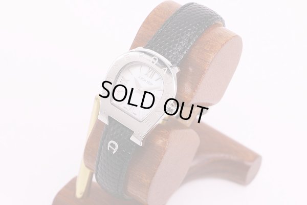 アイグナー　Ｍａｚａｒａ　Ａ５０２００　シェル文字盤　サイド