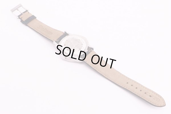 アイグナー　Ｍａｚａｒａ　Ａ５０２００　シェル文字盤　革ベルト状態　裏面