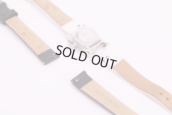 アイグナー　Ｍａｚａｒａ　Ａ５０２００　シェル文字盤　替ベルト　裏面