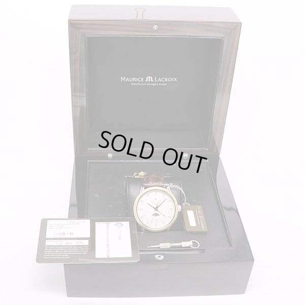 モーリス・ラクロア　レ・クラシック　LC6068　銀文字盤　K18ベゼル　箱