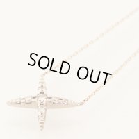 カシケイ　K18 ダイアイリネックレス 0.45ct 3.90g