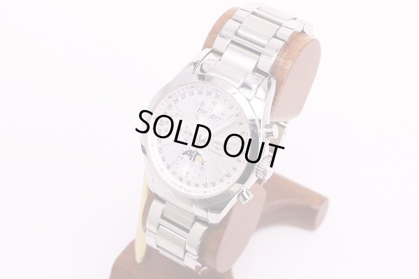 ロンジン　コンクエストクラシック　L2.798.4　銀文字盤　サイド