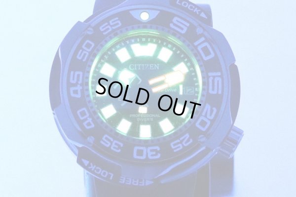 シチズン　プロマスター　プロダイバ－1000　BN7020-09E　黒文字盤　ライト(2)