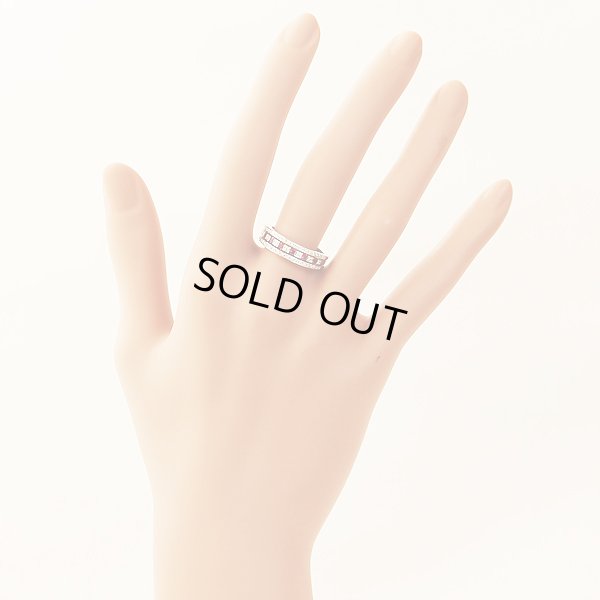 ダミアーニ　750WG ルビーダイアイリリング 5.70g　装着イメージ