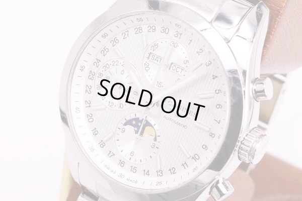 ロンジン　コンクエストクラシック　L2.798.4　銀文字盤　サイド拡大