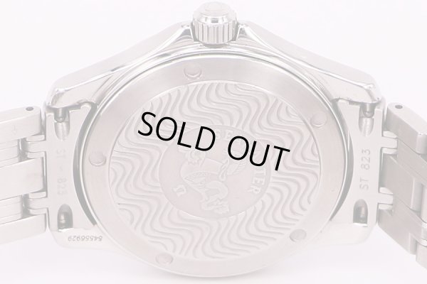 オメガ　シーマスター120ｍ　2511.50　黒文字盤　裏面拡大