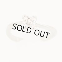 ロイヤル・アッシャー　PT900 ダイアイリリング 0.16ct 3.30g