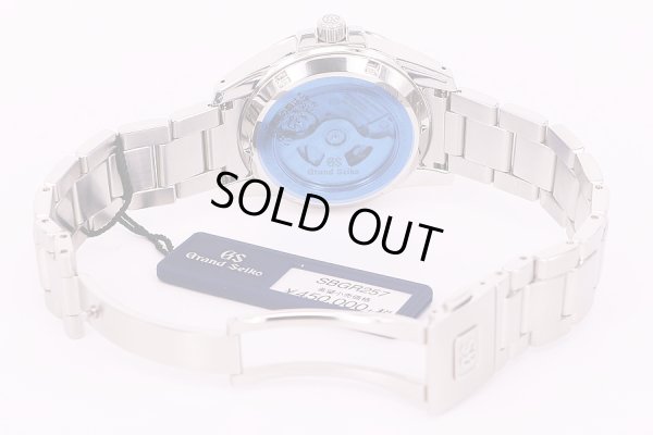 グランドセイコー　SBGR257　9S65-00C0　黒文字盤　ブレス