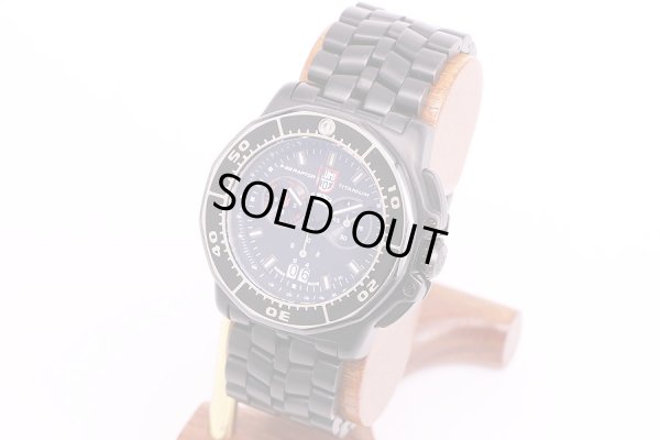 ルミノックス　F22ラプター　9272　限定　黒文字盤　サイド