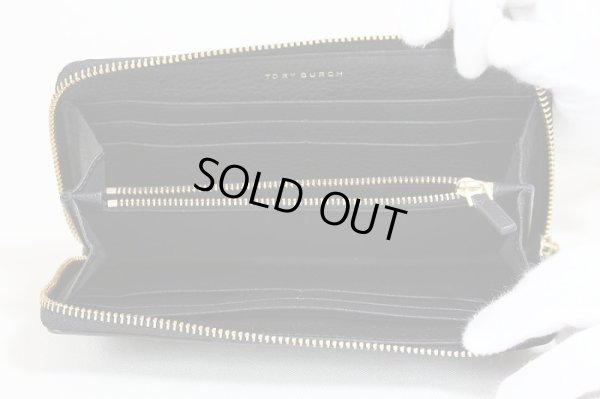 トリーバーチ　MCGRAW ZIP CONTINENTAL WALLET 41847 ブラック　中身