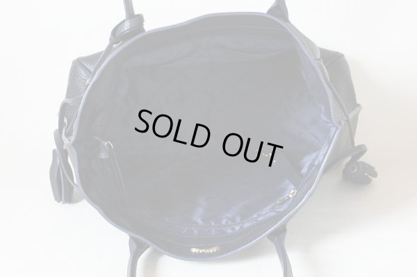 ロンシャン ペネロペ トートバック L1297843606 ミッドナイトブルー 中身