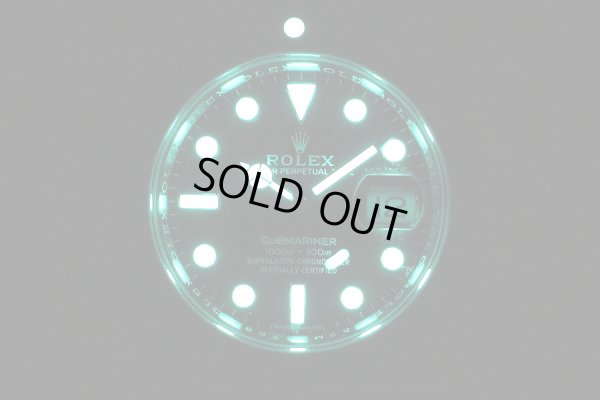 ロレックス　116610LN　52Ｍ23769　サブマリーナデイト　黒文字盤　ライト暗闇